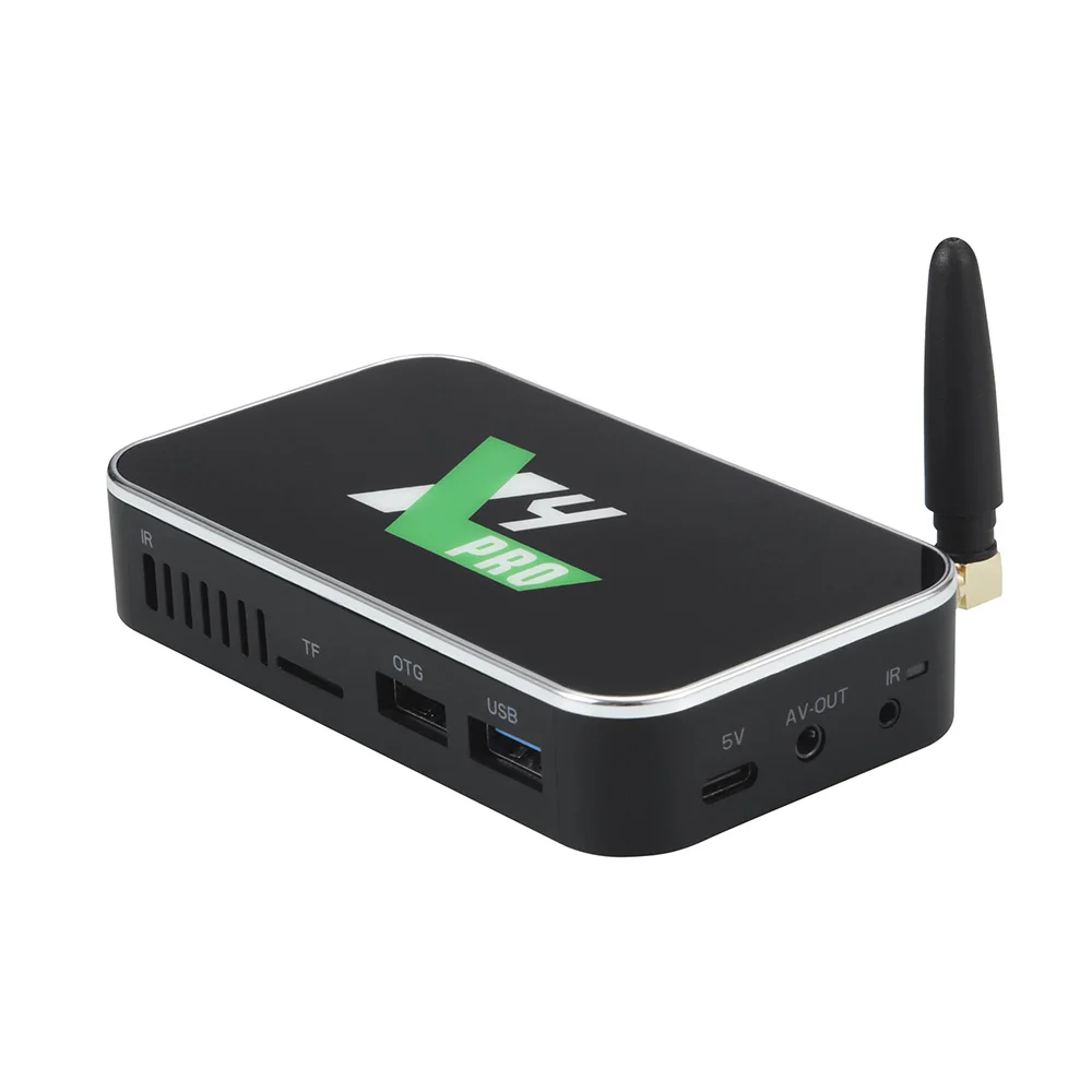 ТВ-приставка UGOOS X4 PRO 4 ГБ 32 PLUS 64 Гб CUBE Amlogic S905X4 Android 11 1000M LAN телеприставка 4K