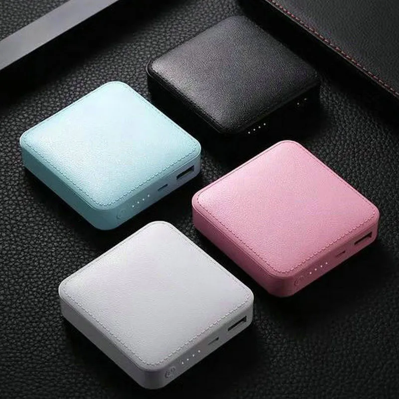 Внешний аккумулятор 30000 мАч портативный квадратный вместительный симпатичный