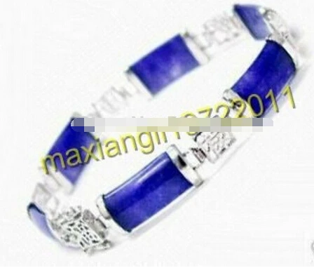 &gt Красивый синий нефритовый браслет|Браслеты| |