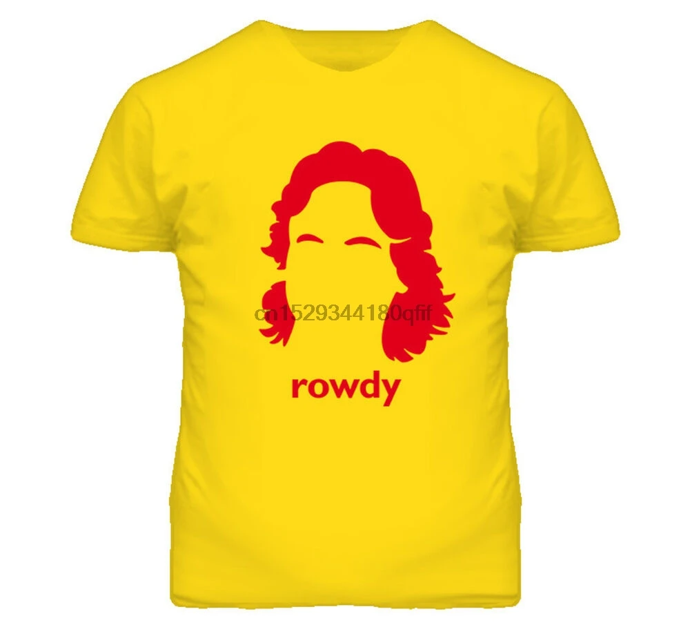 Ретро футболка Rowdy Roddy Piper Legend борьбы|Мужские футболки| |