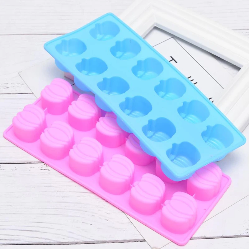 

Halloween Silicone Mould 3D Pumpkin Cake Chocolate Candy Baking Mold Decor