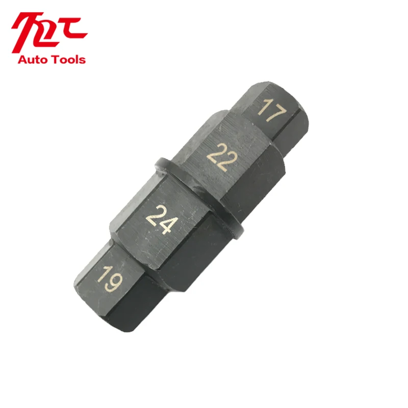 

Шестигранный инструмент для удаления привода шпинделя, 17 19 22 24 мм, передняя ось колеса мотоцикла, шестигранный инструмент для удаления драй...