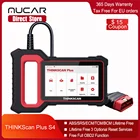 THINKCAR ThinkScan Plus S4 ABS SRS Obd2 сканер для всех автомобилей на выбор 3 перезаправки Автомобильные диагностические инструменты сделай сам считыватель кодов PK Thinkscan Max