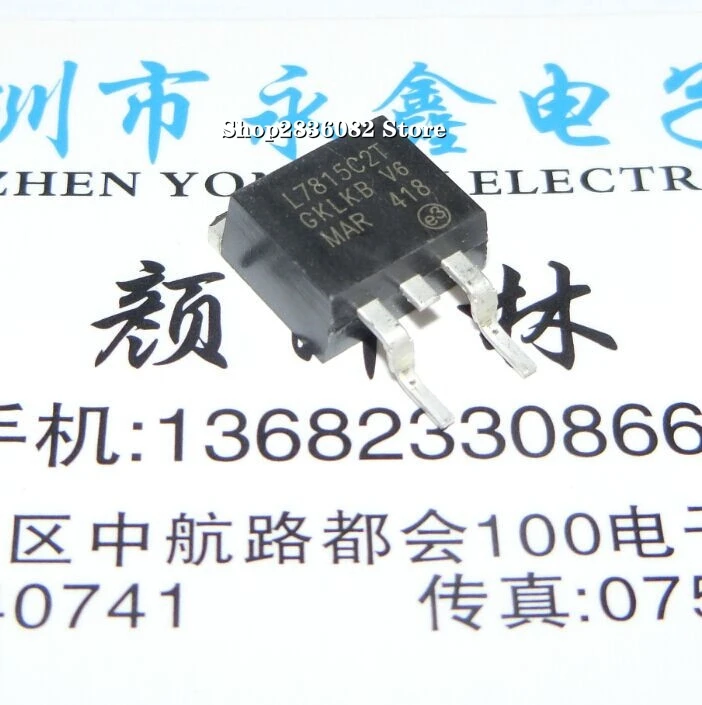 

10 шт./лот L7815CD2T L7815C2T TO-263 L7815