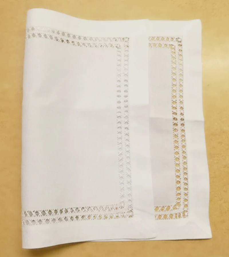 Набор из 12 модных скатертей скатерть толстого материала белые льняные салфетки с