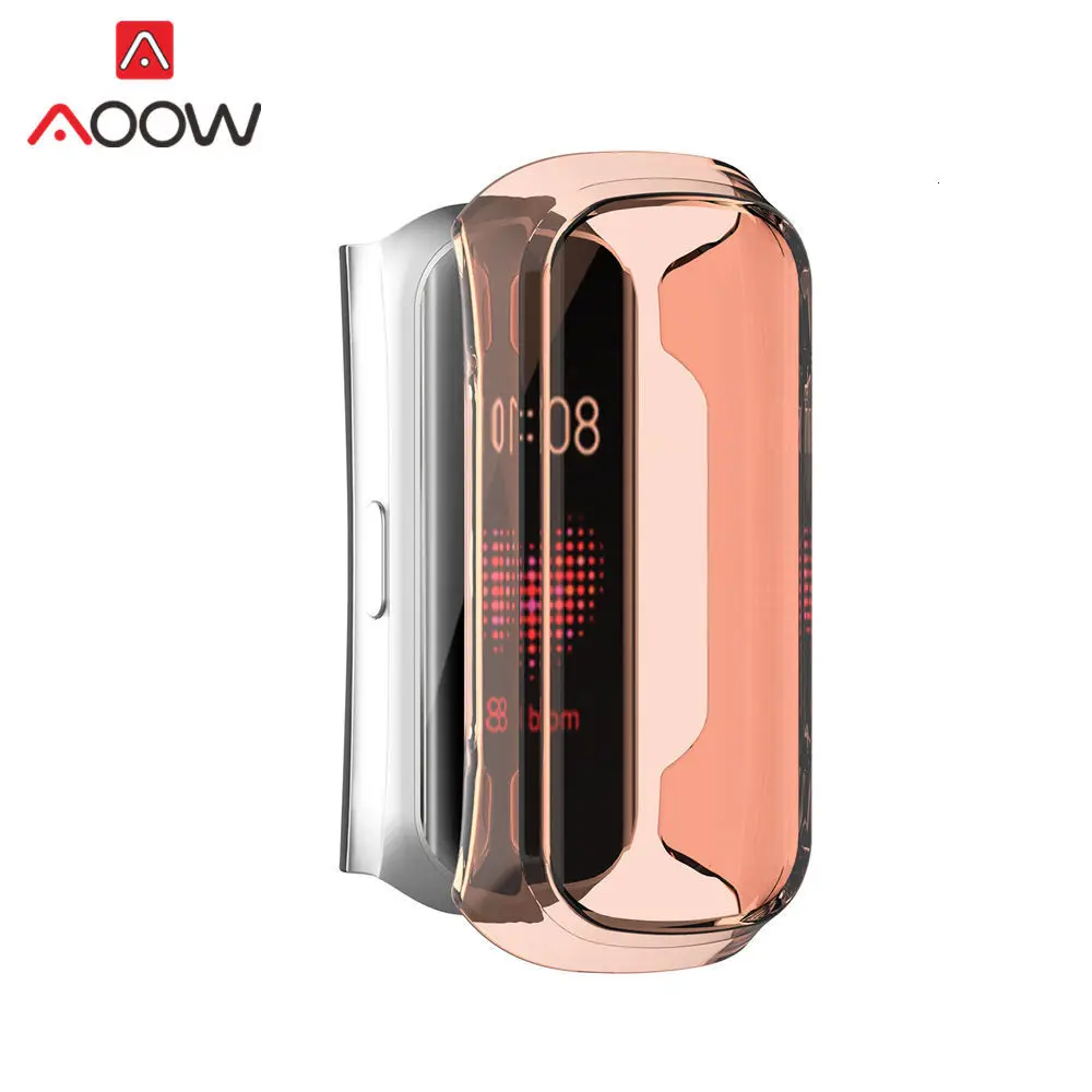 Мягкий ТПУ прозрачный защитный чехол для samsung Galaxy Fit-e R375 защитный чехол умных часов крышка оболочки ремешок аксессуары
