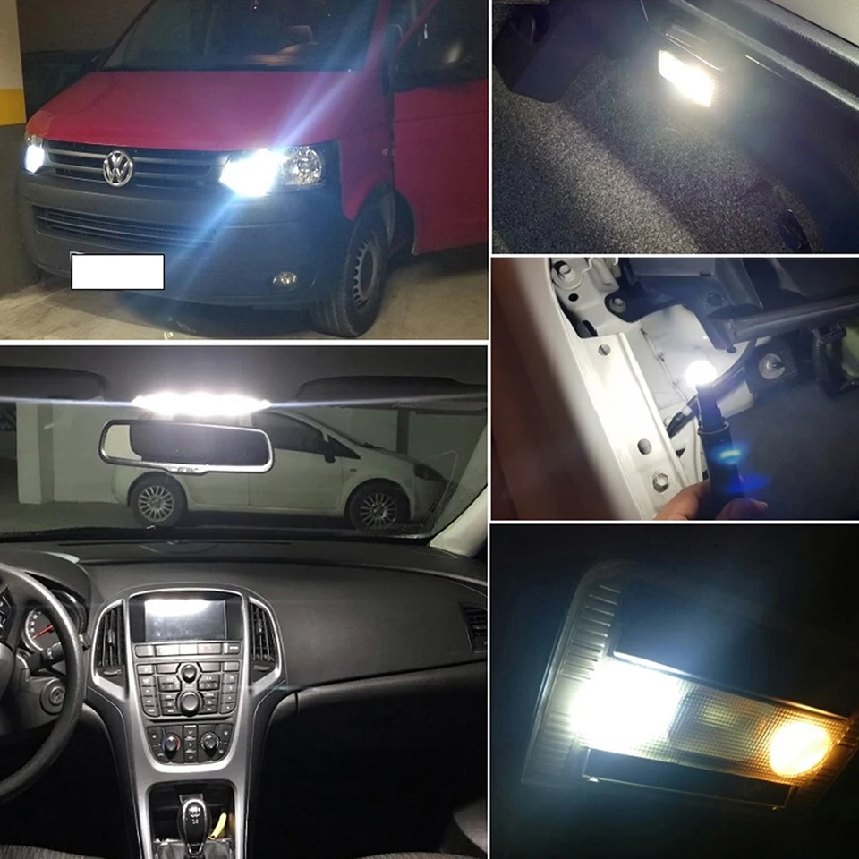 2 шт. светодиодные лампы W5W 3030SMD T10 12 В|Сигнальная лампа| |