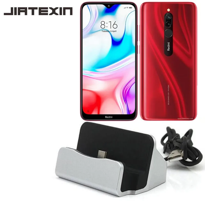 JIATEXIN для Xiaomi Redmi 8/8A Настольный usb кабель синхронизации данных type C зарядная док