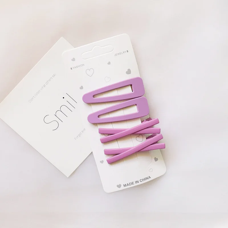 Женская заколка для волос винтажная Геометрическая ярких цветов 4 шт./лот| |