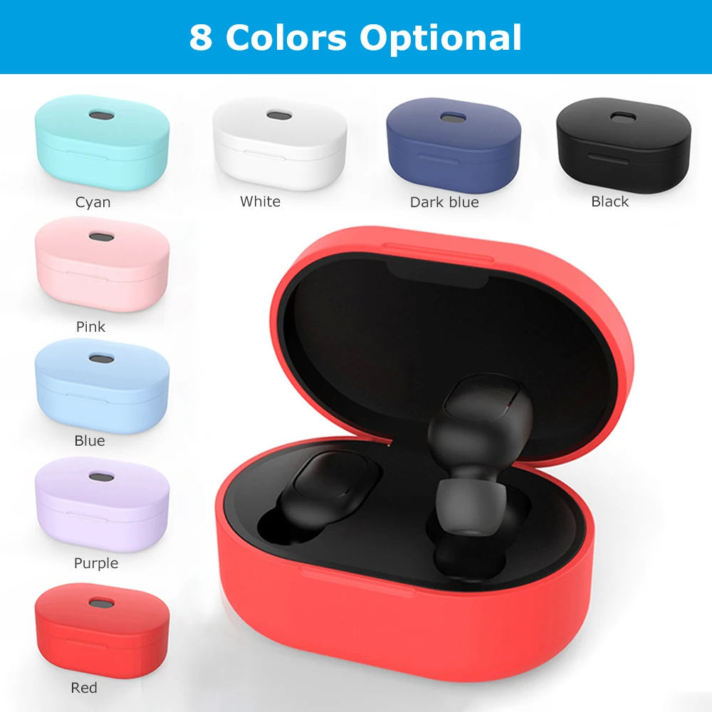 Силиконовый защитный чехол для Xiaomi Redmi Airdot беспроводные наушники TWS наушников