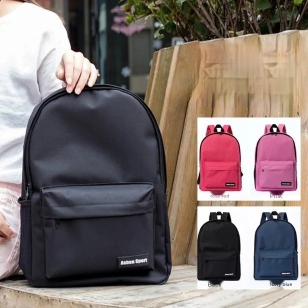 

Women Oxford Cute Backpack Female Student College School Bag Badge Girl Doll Backpack Kawaii Book Ladies Fashion Bags Trendy