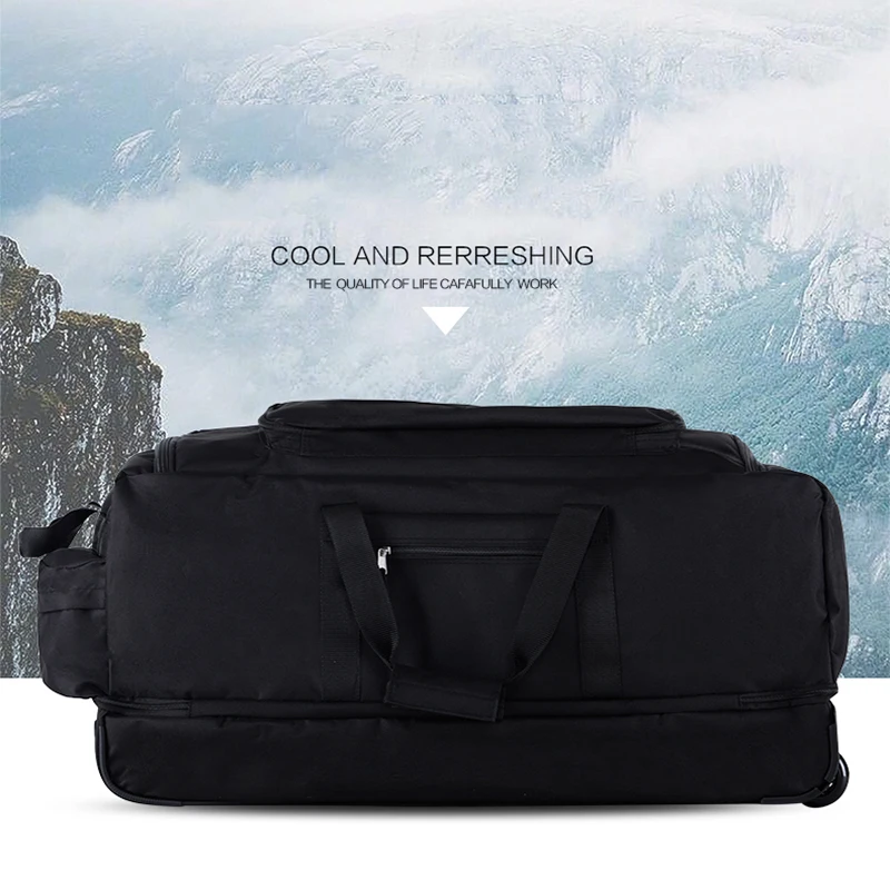 Легкий чемодан на колесиках большой емкости 30 дюймов дорожная сумка с колесиками