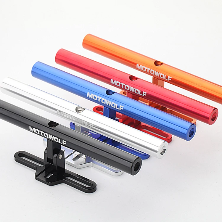 MOTOWOLF кронштейн Мотоцикл Скутер велосипед Телефон GPS прожектор держатель бар для