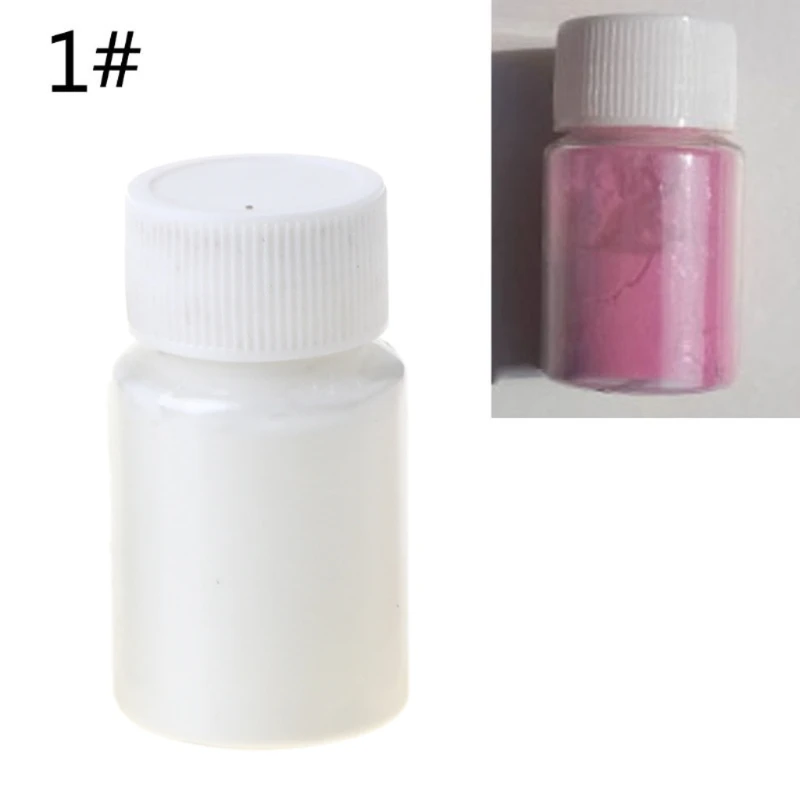 

7 Color UV Color Change Pigment Powder Exposed to Sunlight or UV Light Art Craft C7AE
