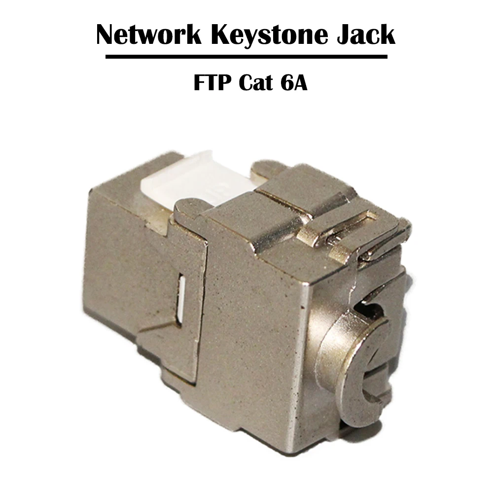 Тестер Fluke 5 шт./лот FTP Cat 6A Keystone Jack сетевой кабель RJ 45 портов Ethernet коммутационная