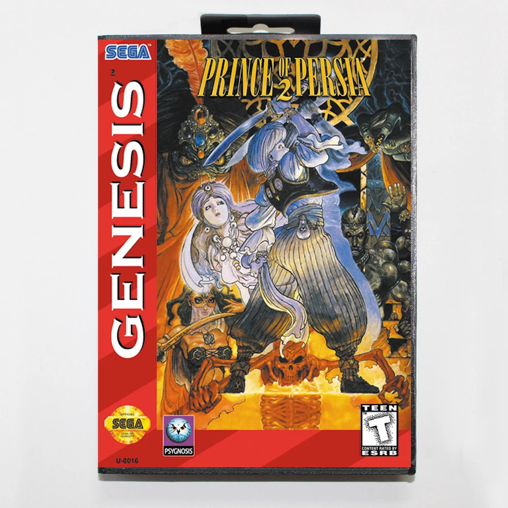 

16-битная игровая карта Prince of Persia 2 для Sega Mega Drive/ Genesis в розничной коробке