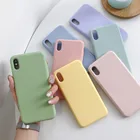 Силиконовый однотонный чехол для телефона Meizu 16 S 16XS 16X, мягкий чехол ярких цветов для Meizu 16 S XS X