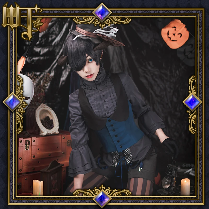 

Black Butler cosplay Ciel Phantomhive Cosplay Costume Hallowenn Costumes