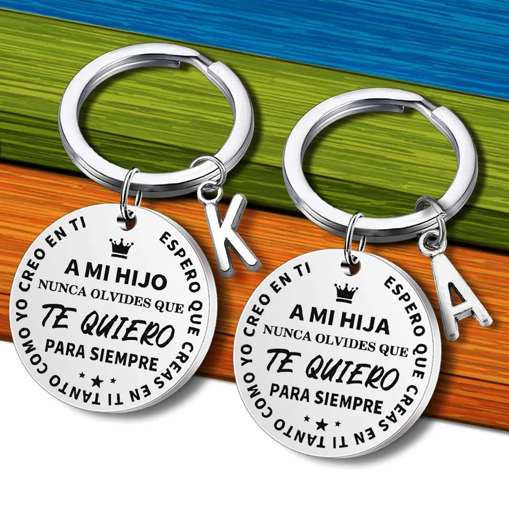 Вдохновляющий подарок на тему испанского сына дочери я люблю тебя брелок для