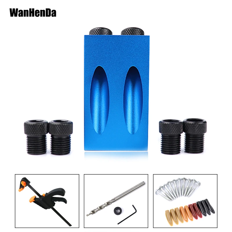 Набор направляющих для сверления комплект карманных кондукторов 6/8/10 мм работ по