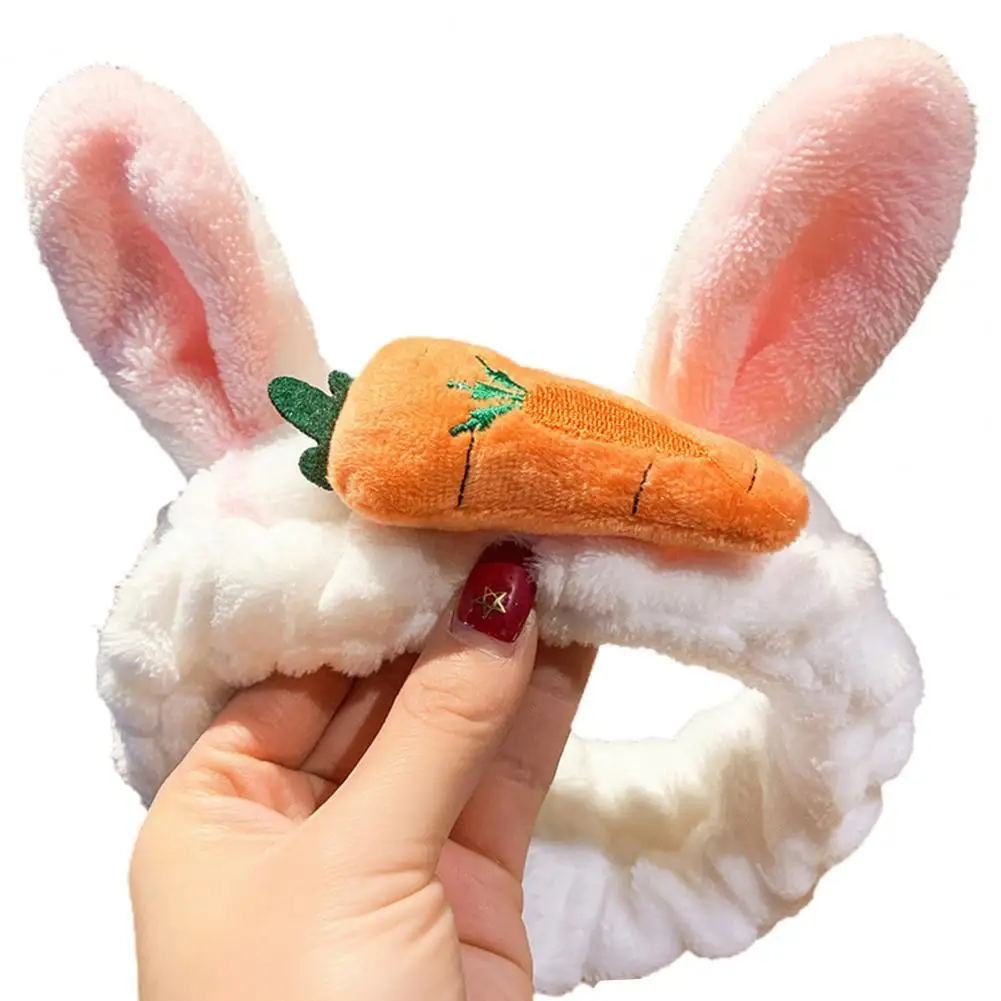 

Hair Tie Rabbit Non-slip Women Carrot Elk Elastic Hair Band Headwear