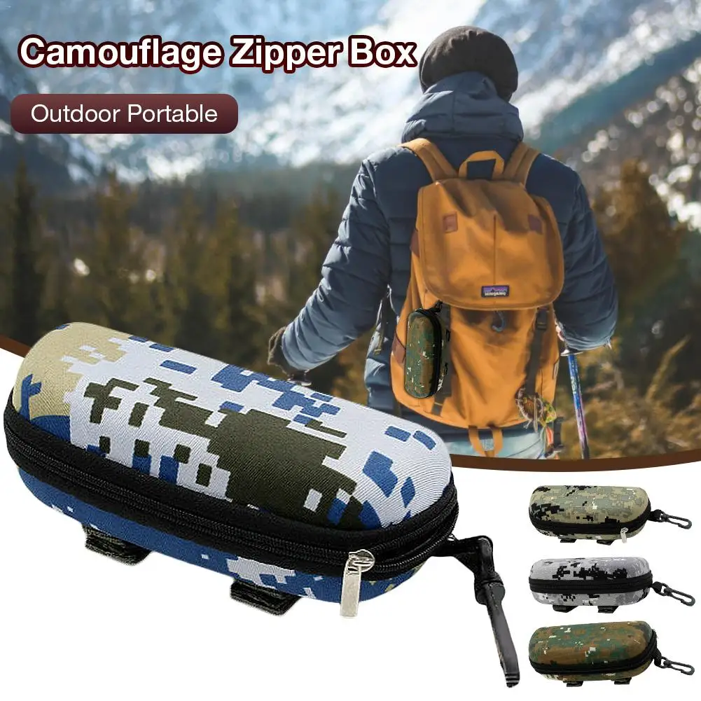 

EVA Portable Sunglasses Box Storage Protector Camouflage Tactical Goggle Glasses Bag Case Accessory Bag Outdoor Bags