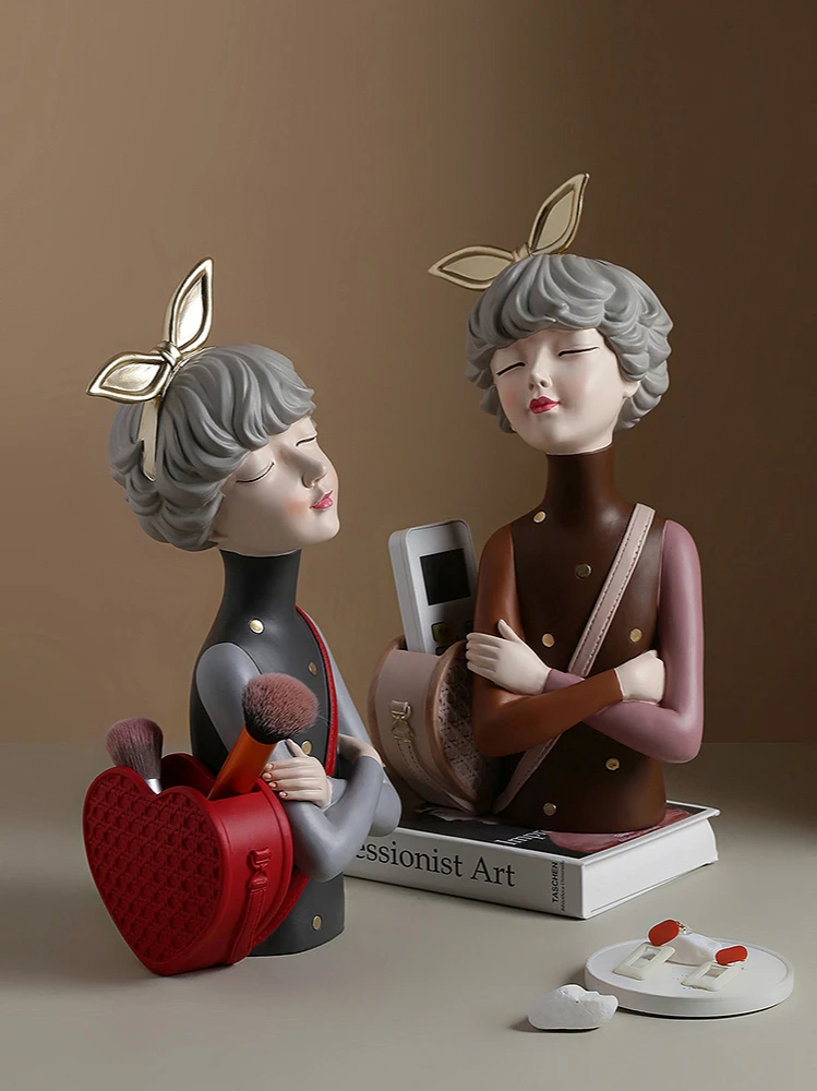 

Украшение для хранения ключей с бантом для девушек, украшение для гостиной, журнального столика, домашнего винного шкафа