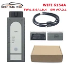 Новейший оригинальный OKI 6154A WIFI FW V1.6.6 для Posch  Piwis 6154 автомобильный диагностический сканер 6154a 1.8.4 V7.2.16.2.2 генератор ключей