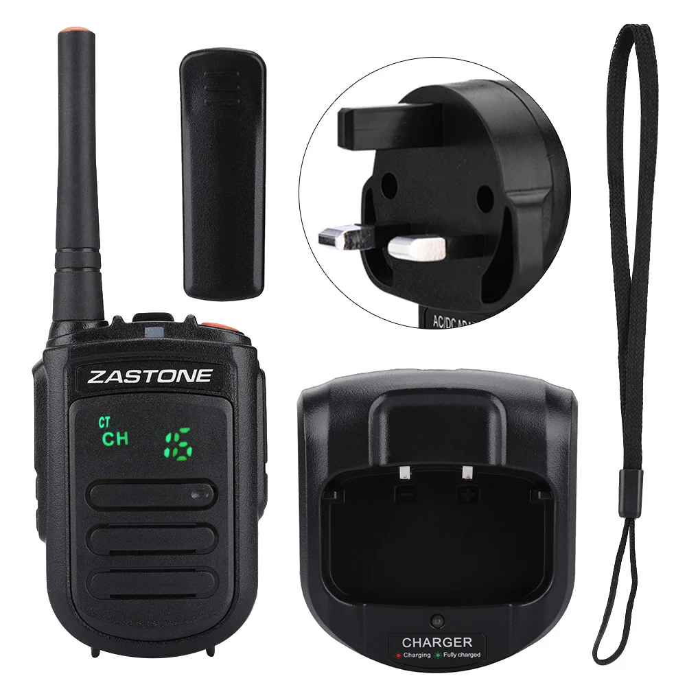 

Mini9 Portable Radio UHF Handheld Two Way Walkie Talkie(UK Plug 100-240V)