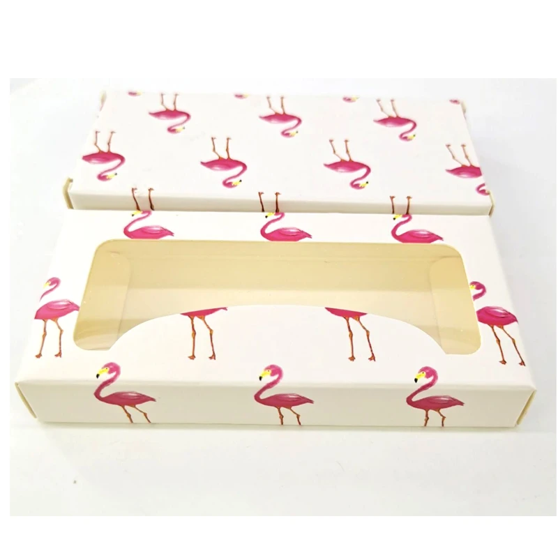 

50 шт., коробка для упаковки ресниц, 10-25 мм