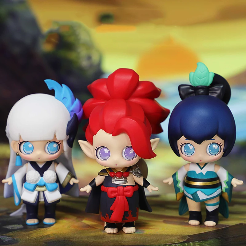 

KuraPika Onmyoji Kira Baby Season 2 Blind Box Surprise Bag Cute Cartoon Toy Decoration Decoration Collection Model Girl Gift Box