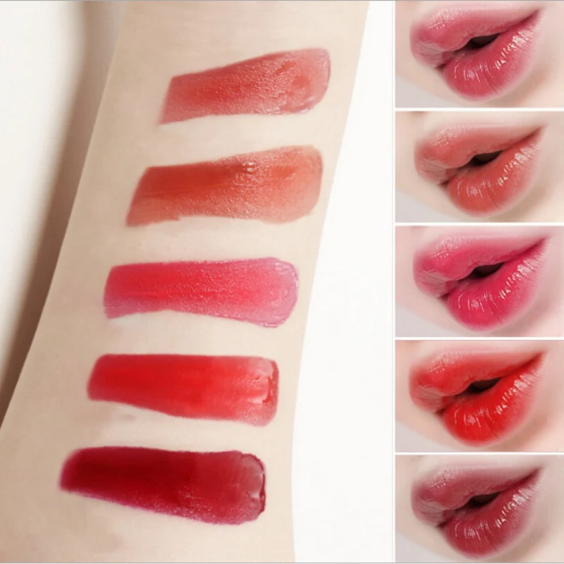 5 Color Matte Liquid Lip Tint Set Gift Box Velvet Long Lasting Stick Gloss Red Nude Kit Cosmetic Beauty.w | Красота и здоровье