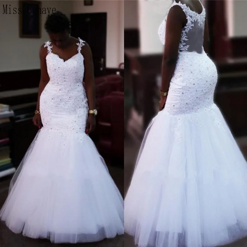 DD JYOY свадебное платье Русалка кружево Африка Элегантное милое