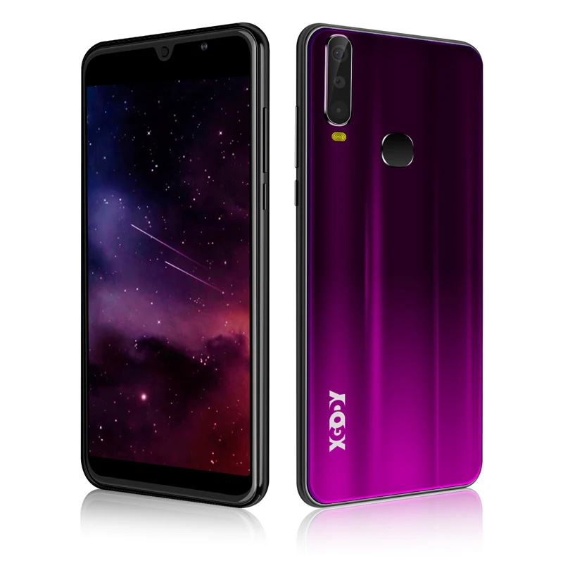 XGODY Смартфон Android 8 1 2 Гб 16 6 дюймов Смарт мобильный телефон MTK6580 четырехъядерный