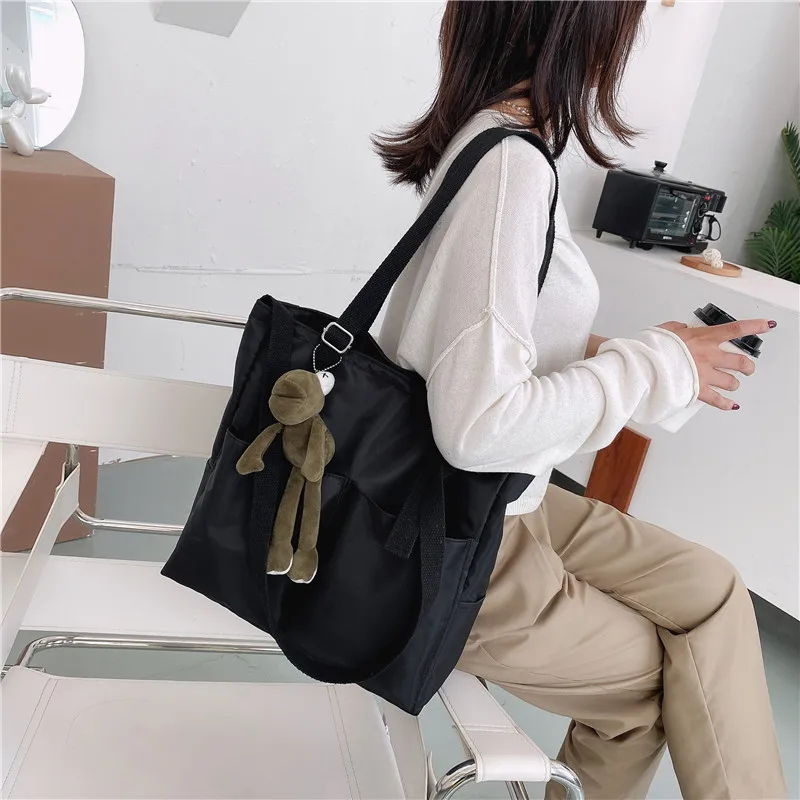 Водонепроницаемая Холщовая Сумка-мешок для девушек из ткани Оксфорд