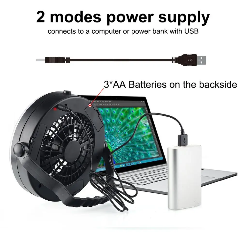 Портативный светодиодный вентилятор 12 Светодиодный s Защита глаз настольная