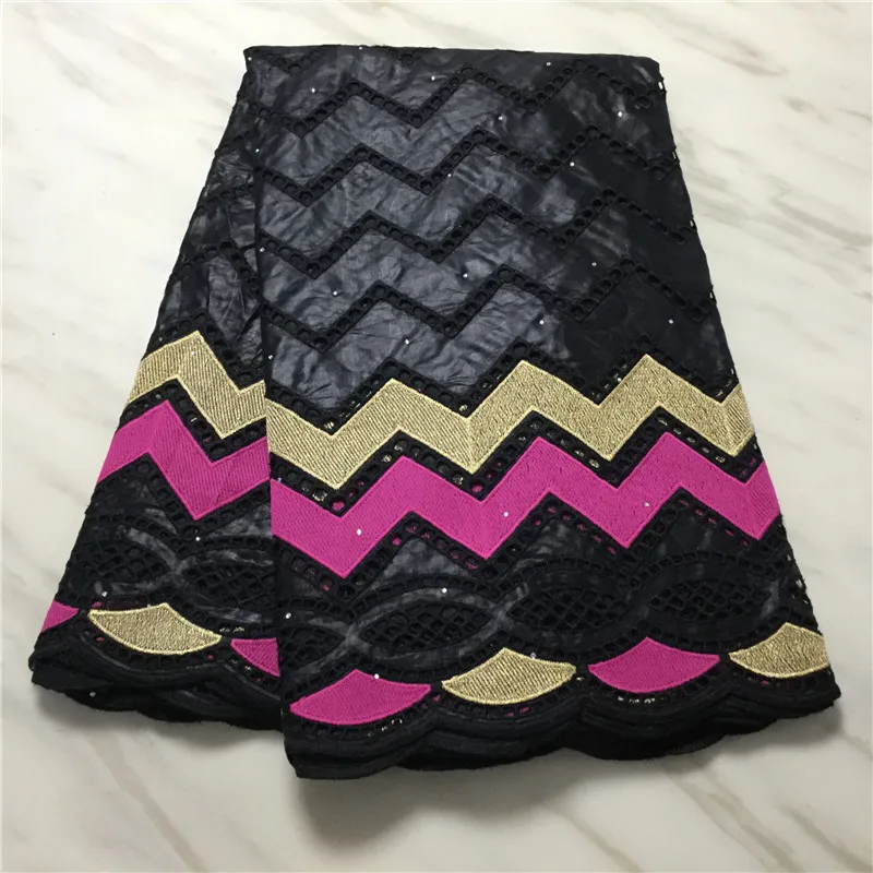 

New TIuss African Bazin Riche Fabric Basin Riche Brode Lace Guinea Brocade 100% Cotton Embroidery Nigerian Lace Fabric 5Yards BZ