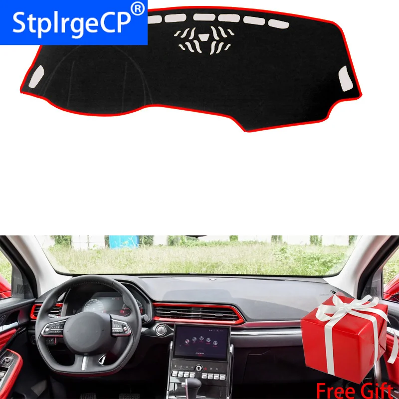

for HAVAL F5 H4 2018 dashboard mat Protective pad Shade Cushion Pad interior sticker car styling accessories