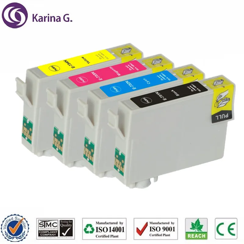 

Compatible for T0731N T0731 Ink Cartridge suit For Epson Stylus T13 TX102 TX103 TX121 C79 C90 C92 C110 CX3900 CX4900 etc,