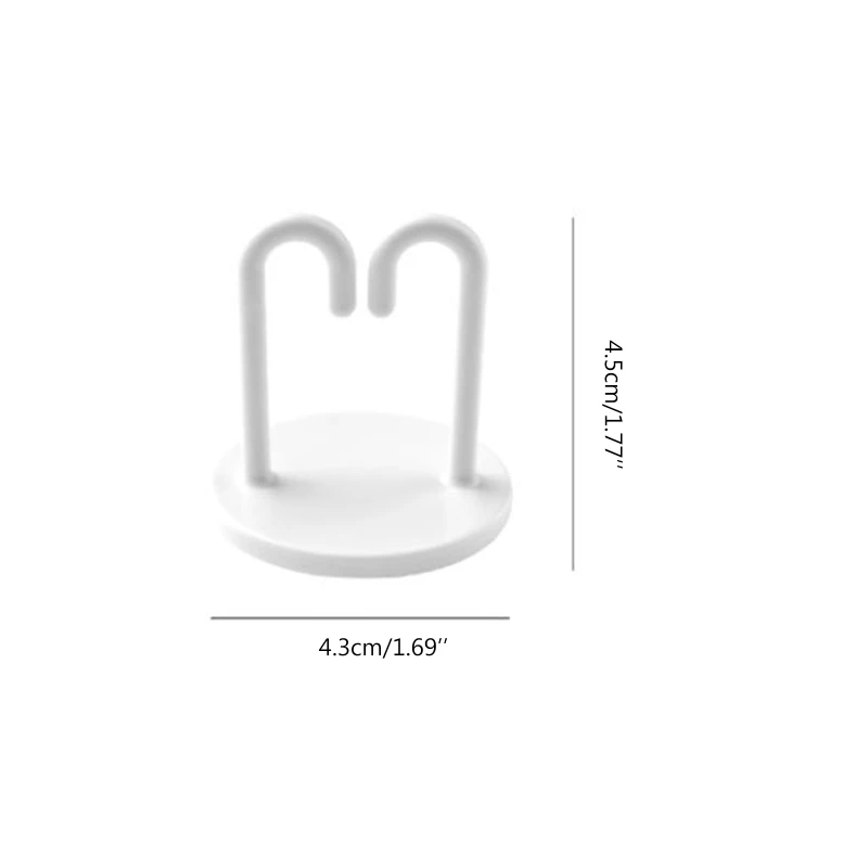 

6pcs Self Adhesive Heavy Duty Ceiling Hooks Wall Mounted Cupboard Drawer Hanger