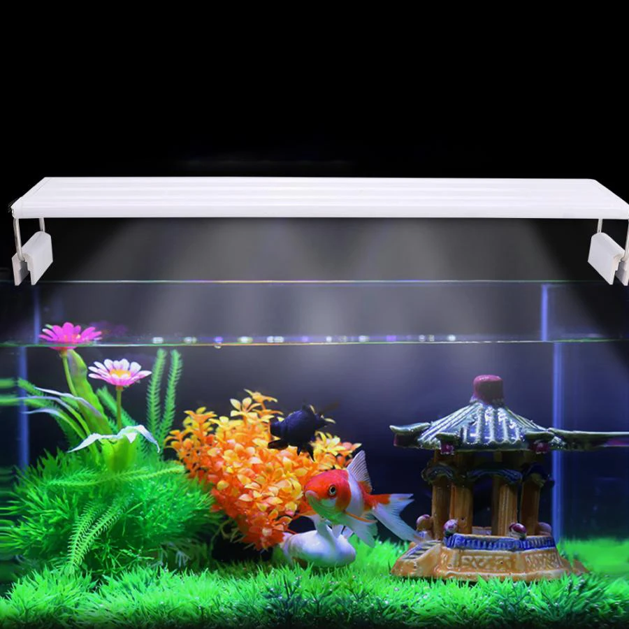 Супертонкий светодиодный светильник для аквариума растягивасветильник