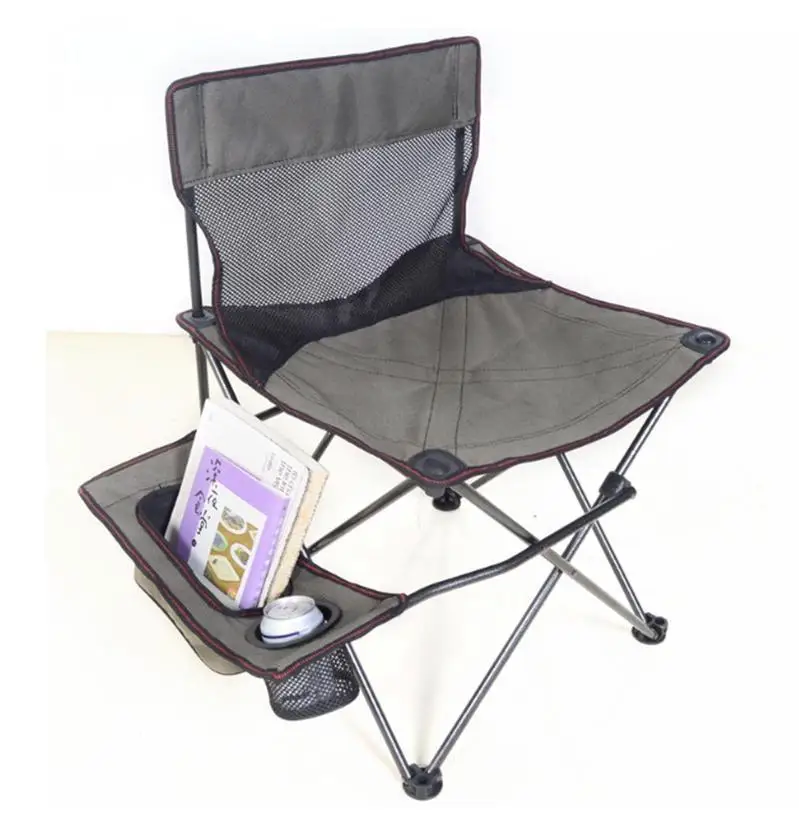 Легкий компактный портативный складной пляжный стул для рыбалки пикника