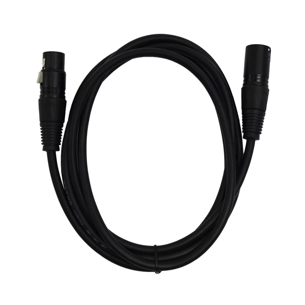 

2 Pack 6ft 3-Pin XLR Male to Female Microphone Cable Mic DMX Cable Snake Cord for