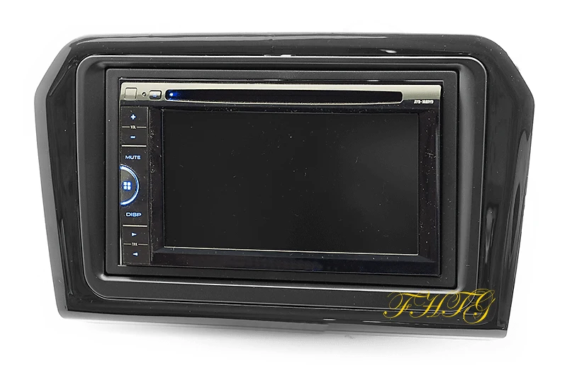 Автомобильная Радио фасция Dash Kit подходит для 2013 Volkswagen Jetta (UV Black) двойная Din