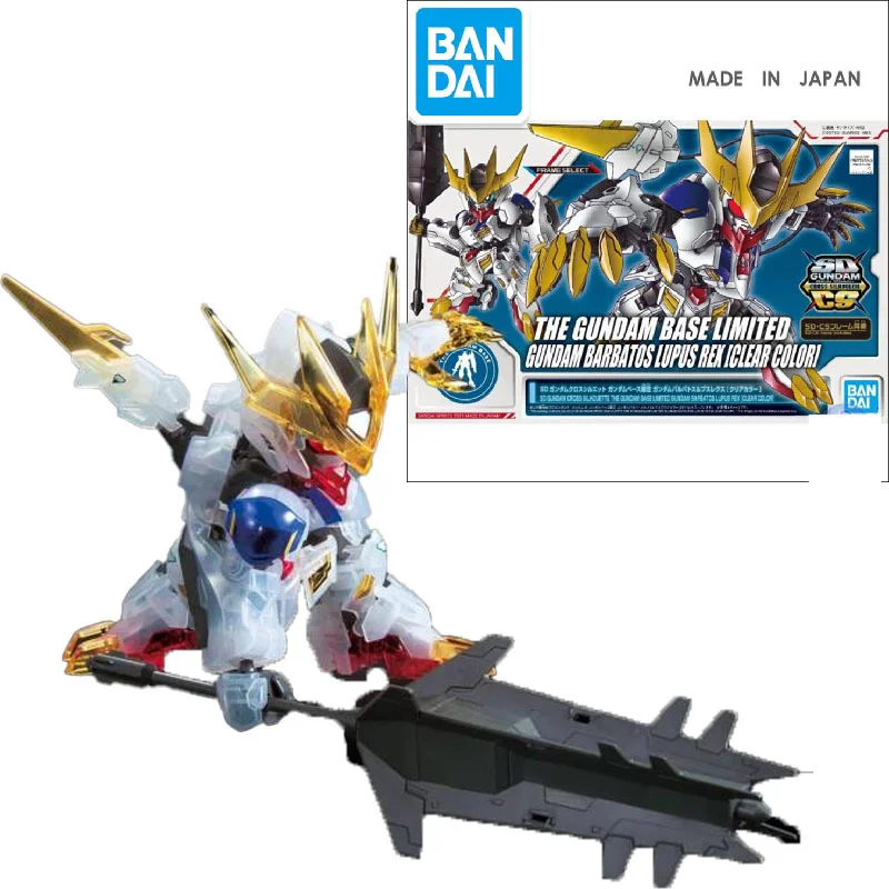 

Original Bandai 61646 SDCS Mobile Suit Gundam Iron-Blooded Orphans ASW-G-08 Gundam Barbatos Lupus Rex [Clear Color]