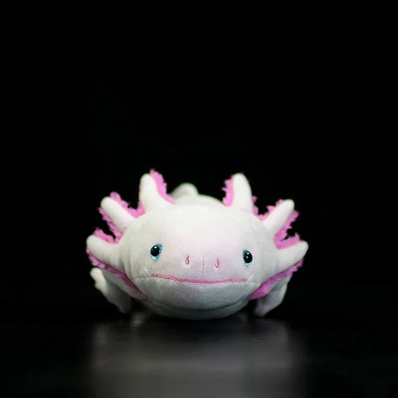 Новая розовая плюшевая игрушка Axolotl 50 см кавайная фигурка мягкая мультяшная