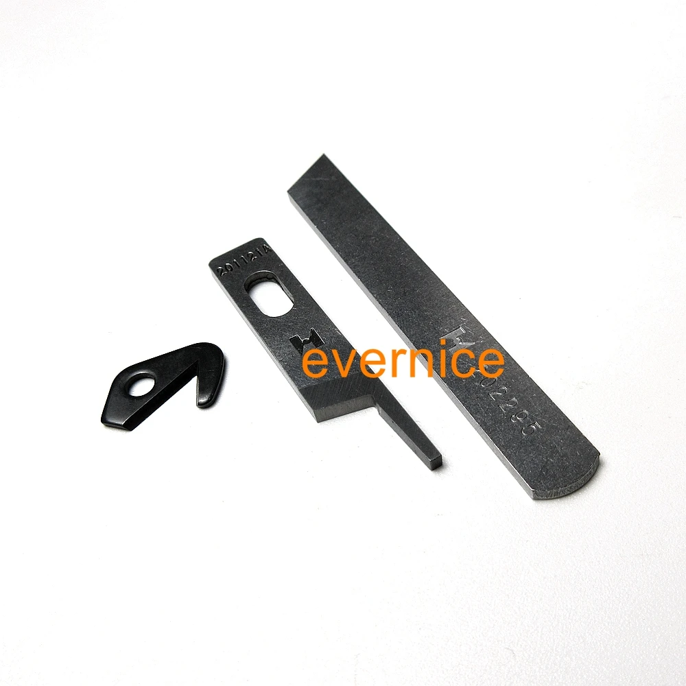 Upper + Lower Chain Cutter Knife For Siruba 737 747 757 Series Overlock | Sewing Tools & Accessory