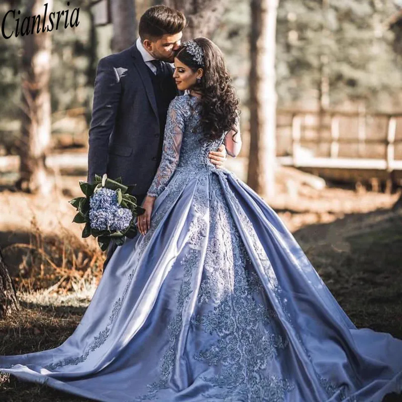 Арабское кружевное бальное платье для Quinceanera прозрачное длинное атласное с