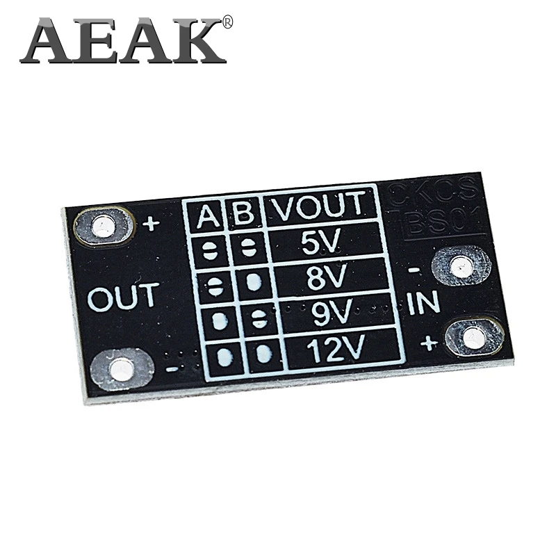 Многофункциональный мини-Модуль повышения напряжения 1 5 А В 8 9 12 светодиодный