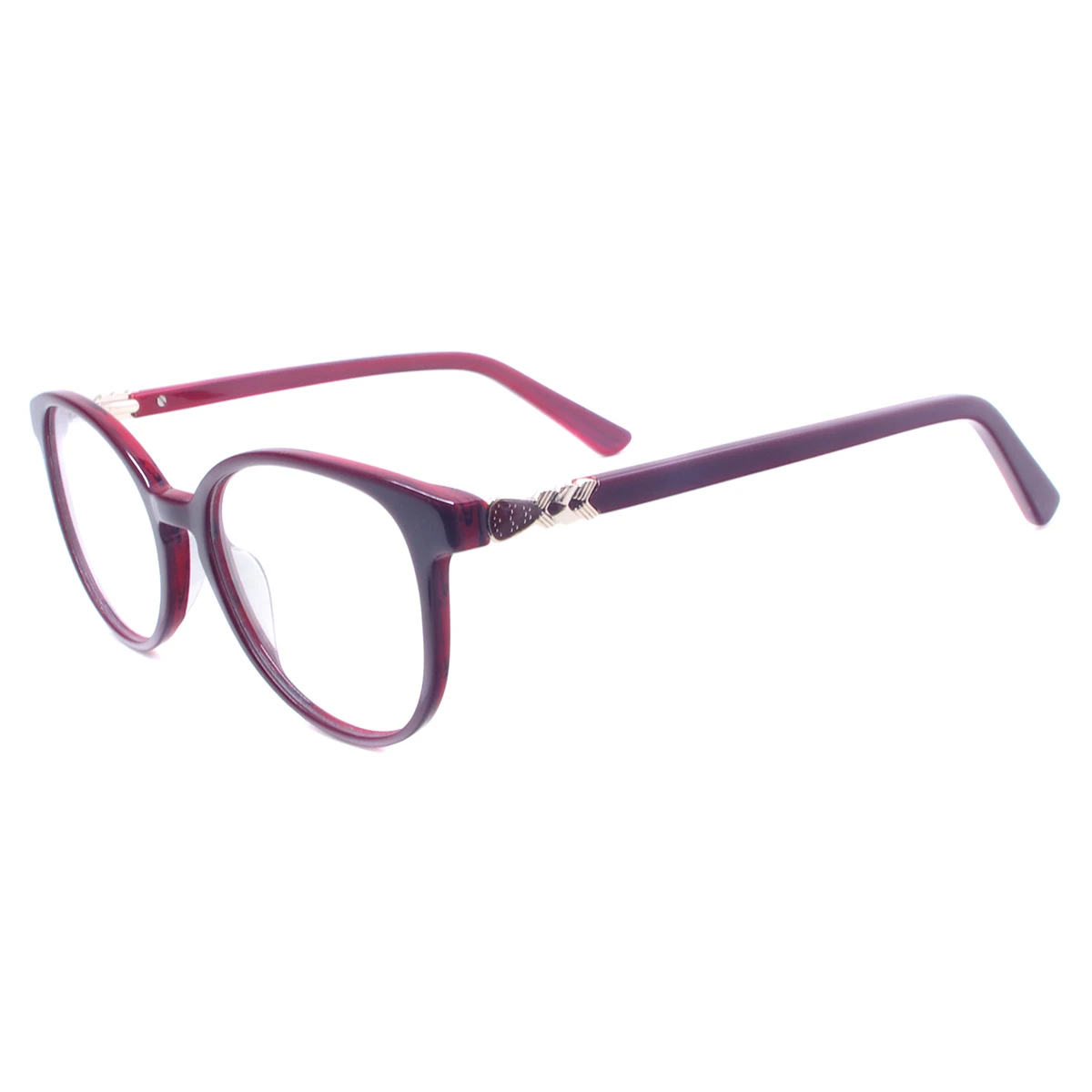 

Acetate Fashion Oval Full Rim Men And Women Optical Spectacles Frame For Myopia Prescription Lenses